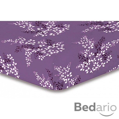 Prostěradlo z mikrovlákna 180-200x200 Calluna fialová