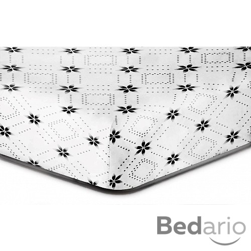 Prostěradlo z mikrovlákna 80-90x200 Hypnosis Snowy