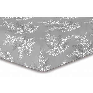 Prostěradlo z mikrovlákna 180-200x200 Calluna šedá