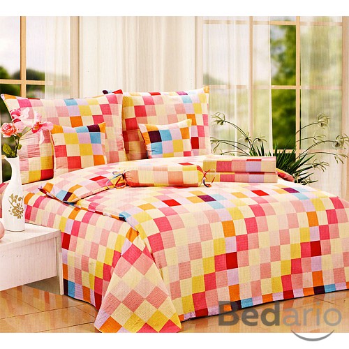 8dílné povlečení mikrokrep Exclusive na 2 lůžka 140x200 70x90 Velký set 10