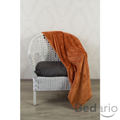 Deka jemné mikrovlákno 150x200 Hnědá