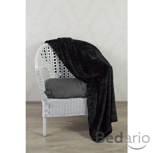 Deka jemné mikrovlákno 150x200 Černá