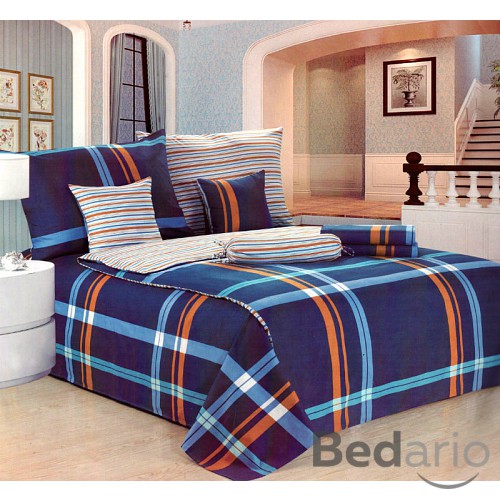 Sada bavlněného povlečení na 2 lůžka 140x200 70x90 Vzor 50