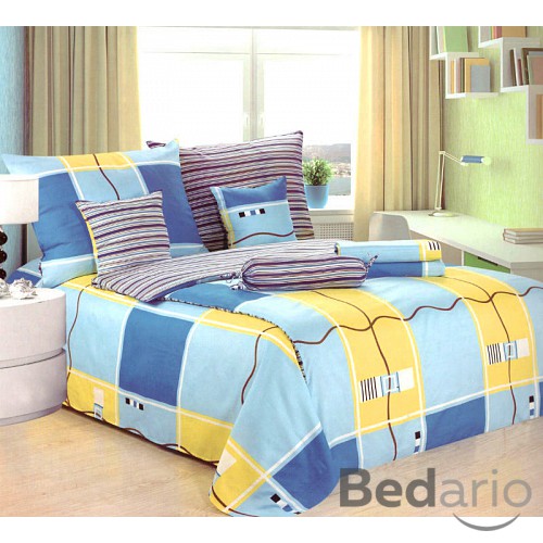 Sada bavlněného povlečení na 2 lůžka 140x200 70x90 Vzor 54