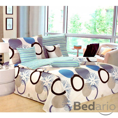 Sada bavlněného povlečení 140x200 70x90 Vzor 57