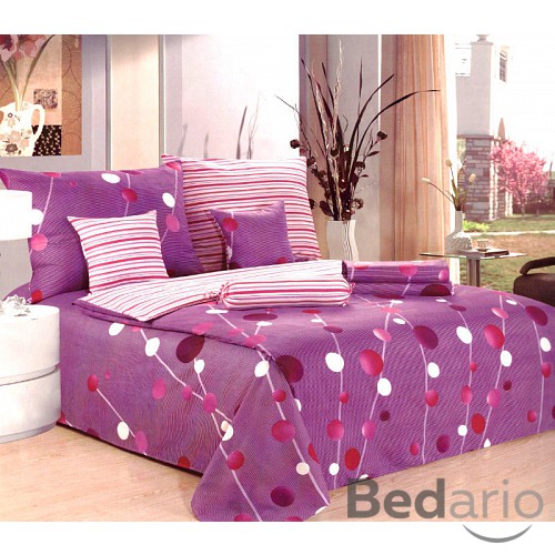 Velká sada bavlněného povlečení na 2 lůžka 140x200 70x90 Vzor 3