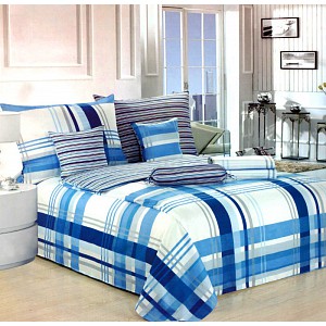 Velká sada bavlněného povlečení na 2 lůžka 140x200 70x90 Vzor 6