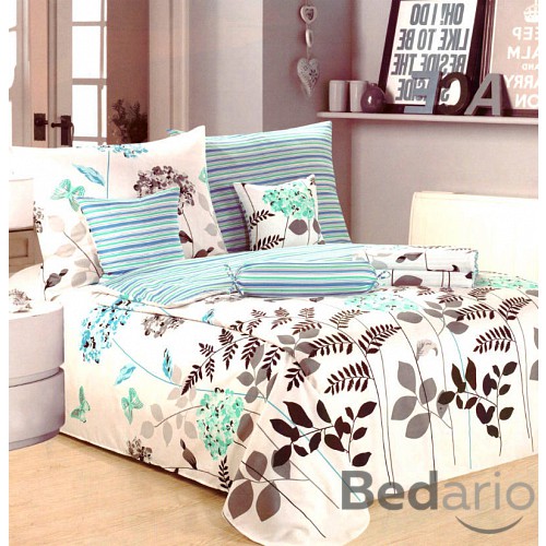 Velká sada bavlněného povlečení na 2 lůžka 140x200 70x90 Vzor 7