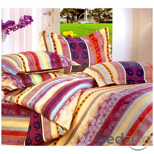 Bavlněné povlečení Phoenix na 2 lůžka 140x200 70x90 vzor 15