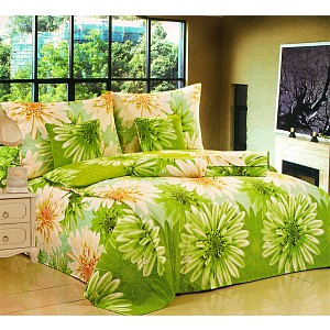 8dílné povlečení Krep Exclusive na 2 lůžka 140x200 70x90 Velký set 13