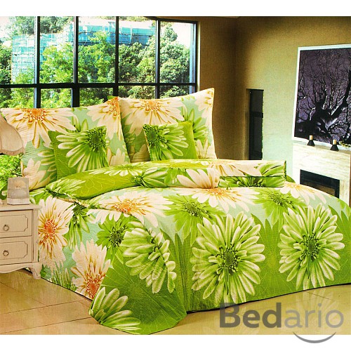 8dílné povlečení Krep Exclusive na 2 lůžka 140x200 70x90 Velký set 13