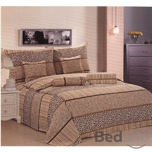 8dílné povlečení Krep Exclusive na 2 lůžka 140x200 70x90 Velký set 16