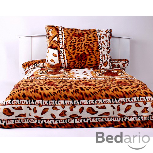 Mikroplyšové povlečení Premium 140x200+70x90 Gepard