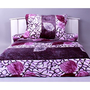 Mikroplyšové povlečení Premium 140x200+70x90 Podzim