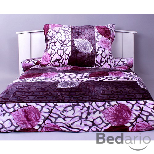 Mikroplyšové povlečení Premium 140x200+70x90 Podzim