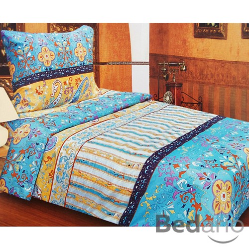 Bavlněné povlečení na 2 lůžka 140x200 70x90 Lida Design 1