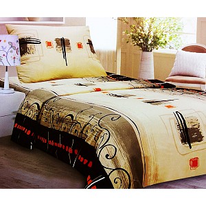 Bavlněné povlečení na 2 lůžka 140x200 70x90 Lida Design 10