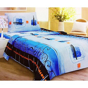 Bavlněné povlečení na 2 lůžka 140x200 70x90 Lida Design 15