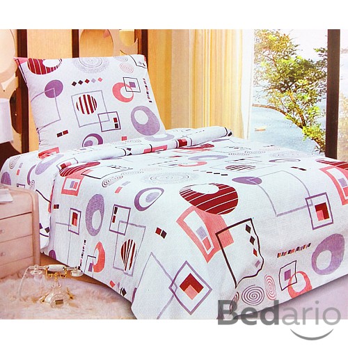 Bavlněné povlečení na 2 lůžka 140x200 70x90 Lida Design 16