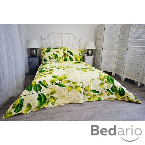 Krepové povlečení - Listí