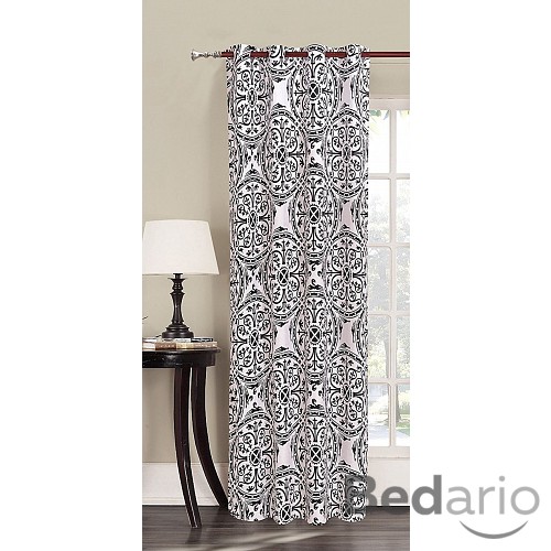 Závěs z mikrovlákna DecoDeluxe 140x245 - Hypnosis Mandala