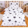 Krepové povlečení PREMIUM 140x200+70x90 White stars