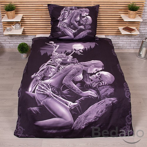 3D povlečení 140x200+70x90 Neverending Love