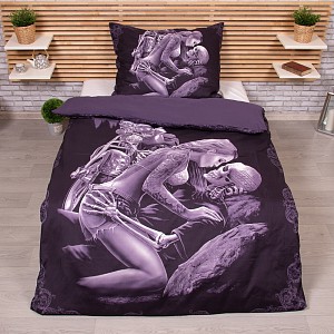 3D povlečení 140x200+70x90 Neverending Love