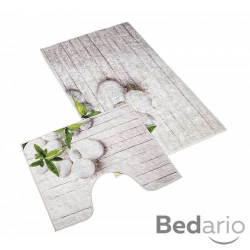 Koupelnová a WC předložka Jadran 3D