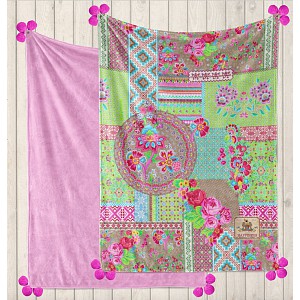 Deka / Pléd s beránkem HIP DeLuxe 150x200 Happiness