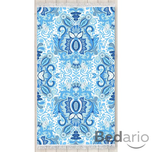 Plážová osuška DeLuxe Happiness 100x180 - Yogi