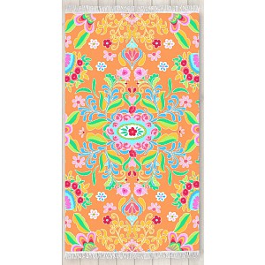 Plážová osuška DeLuxe Happiness 100x180 - Zabrina