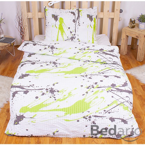 Krepové povlečení ECONOMY 140x200+70x90 Spraying