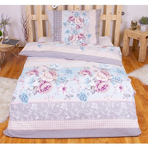 Luxusní RANFORCE Bavlněné povlečení 140x200+70x90 Rose