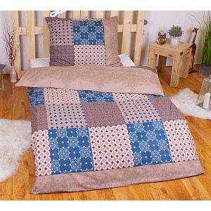 Luxusní RANFORCE Bavlněné povlečení 140x200+70x90 Queen