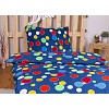 Krepové povlečení ECONOMY 140x200+70x90 Barevné puntíky