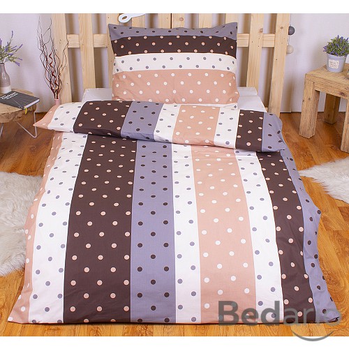 Bavlněné povlečení 140x200+70x90 Agnes