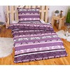 Luxusní RANFORCE Bavlněné povlečení 140x200+70x90 Jeny purple