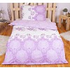 Luxusní RANFORCE Bavlněné povlečení 140x200+70x90 Sweet lila