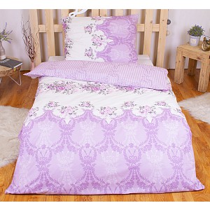 Luxusní RANFORCE Bavlněné povlečení 140x200+70x90 Sweet lila