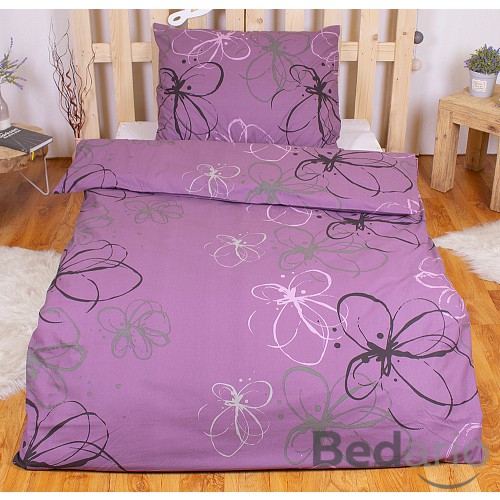 Bavlněné povlečení 140x200+70x90 Wine