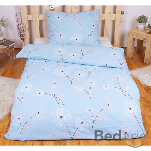 Bavlněné povlečení 140x200+70x90 Blue pope