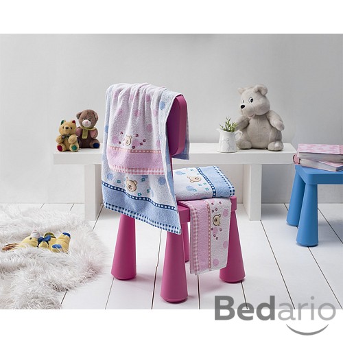 Dětský froté ručníček BRUMIK Růžový 30x50