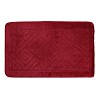 Koupelnová a WC předložka Red