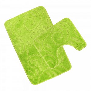 Koupelnová a WC předložka Light green