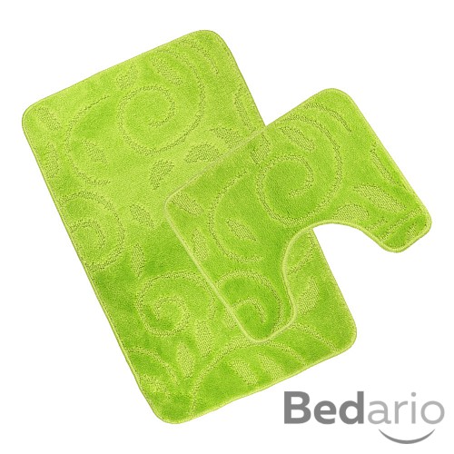 Koupelnová a WC předložka Light green