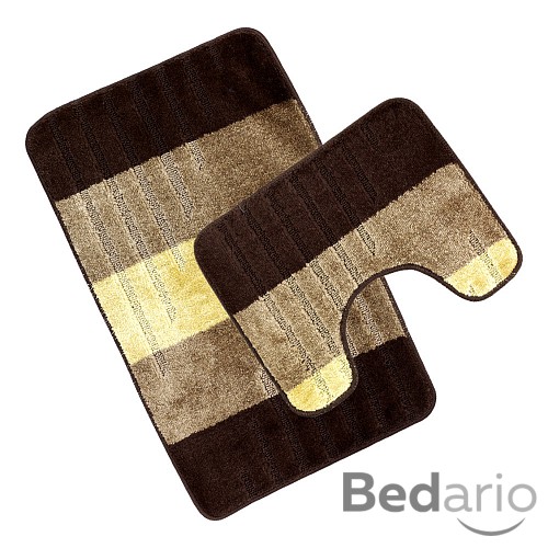 Koupelnová a WC předložka Shades of brown