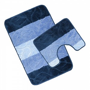 Koupelnová a WC předložka Shades of blue