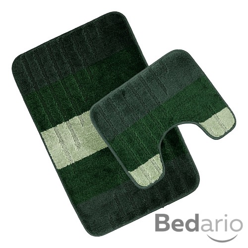 Koupelnová a WC předložka Shades of green