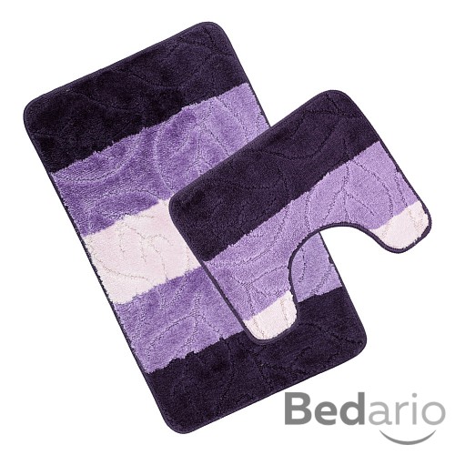 Koupelnová a WC předložka Shades of purple